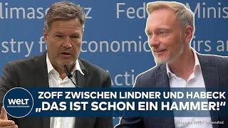 AMPEL-ZOFF: Heftiger Streit mit Lindner! Geplanter Fonds von Habeck stößt auf massive Kritik