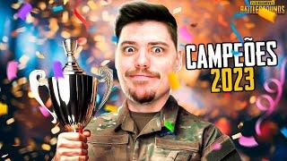 JOGUEI O ÚLTIMO CAMPEONATO DE PUBG EM 2023 COM MEU TIME E FOMOS CAMPEÕES!!