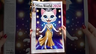 #catlove #miss world #dream #quest #ramp #fashion #beauty #ai cat