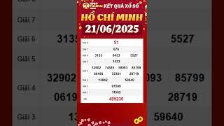 Xổ số Thành Phố - Xổ số Hồ Chí Minh ngày 21 tháng 6 - XSHCM #xstp #xshcm #xsmn