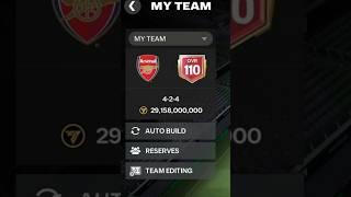 One of the First to reach 110 OVR in FC Mobile  #fcmobile #fc25 #fcmobile25