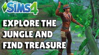 How To Explore The Jungle And Temples To Find Treasure | The Sims 4 Jungle Adventure Guide