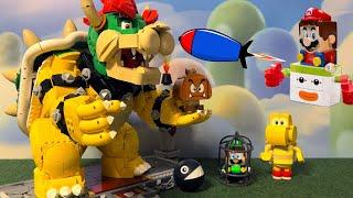 Can Mario save Luigi from Goomboss? Lego vs Game