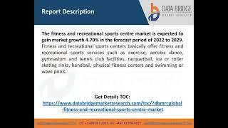 Global Fitness and Recreational Sports Centre Market