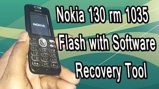 Nokia 130 rm 1035  Flash File successfully with Software Recovery Tool