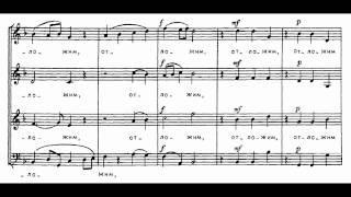 Tchaikovsky 9 Sacred Pieces No. 1 - Cherubic Hymn 1