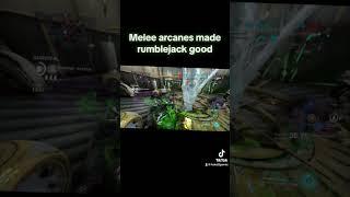 The NEW melee arcanes in warframe makes any weapon good #warframe #warframegameplay