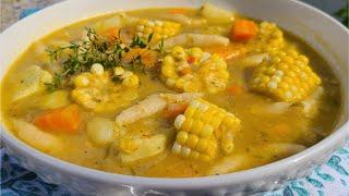 Trinidad  Corn Soup Recipe - Episode 96