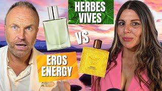 VERSACE EROS ENERGY VS HERMES H24 HERBES VIVES FRAGRANCE REVIEW