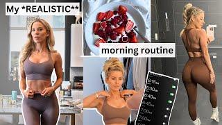 My *REALISTIC* Morning Routine (Gym Edition)  *Productive* | Hourglass Ep 10