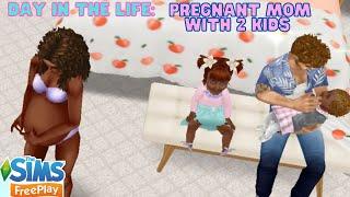 Day in the life of a Pregnant Mom with 2 kids ‍ | The Sims Freeplay