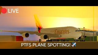  LIVE - PTFS (ROBLOX) PLANE SPOTTING