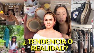 La Absurda Tendencia de TikTok que Normaliza Lo que ya es Normal. Underconsumption Core