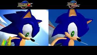 SA2 Intro Comparison (Dreamcast and PS3)