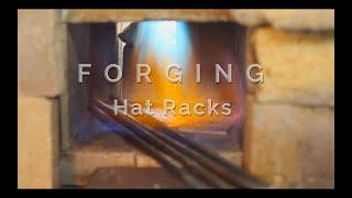 Forging Hat Racks with a Blacksmith
