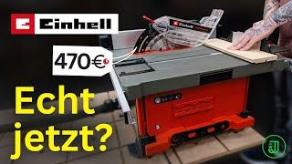 Eine PROFI TISCHKREISSÄGE für 470 EURO?  Diese EINHELL Säge ist wirklich... | Jonas Winkler