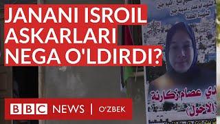 Исроил аскарлари ёш қиз Жанани нега ўлдиришди? Фаластин, дунё, янгиликлар - BBC News O'zbek