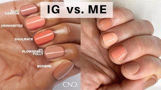 Recreating CND Shellac picture! "Flowerbed Folley" comparison | English Garden SPRING 2020.