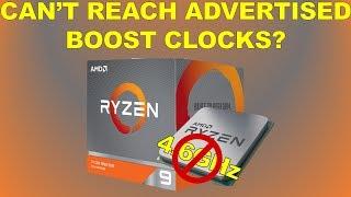 Analyzing Ryzen 9 3900X Boost Clock Behavior