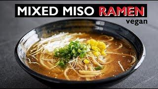 Vegan Miso Ramen Recipe | COOKBOOK EDITION | EASY MIXED MISO ARTS