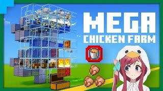 AUTOMATIC COOKED CHICKEN FARM TUTORIAL  1.19+ (‍️ )