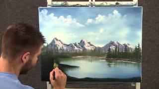 Paint with Kevin Hill - Small House on the Lake wet on wet HD