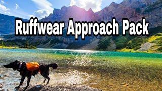 Ruffwear Approach Pack review! A dog hiking pack for those long backpacking trips!