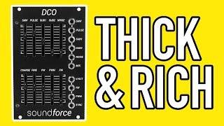 Soundforce DCO // Thick & rich analogue oscillator & mixer for Eurorack Modular Synths