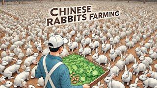 Rabbits Framing - How Chinese Farmer raised thousands of Rabbit for Meat 2024