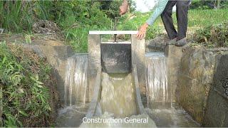 Build A Small Dam To Prevent The Stream