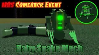 [Ended] How To Get Baby Snake Mech in MEGA Boss Survival | Roblox