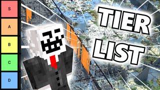 The OFFICIAL 2b2t Tier List (Famous Minecraft Bases)