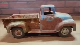 1956 Tonka Pick Up Truck Custom Restoration_ A Journey Back In Time