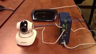 IP Cam and Mirai Botnet Demo