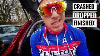I CRASHED, GOT DROPPED AND STILL FINISHED! Ronde van zuid holland 2018 - #cycling