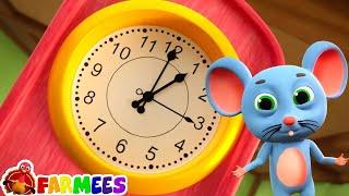 Hickory Dickory Dock Nursery Rhyme & Cartoon Videos for kids