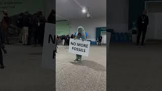 Demonstrator spotted at COP29 in Baku, Azerbaijan… #cop29 #baku
