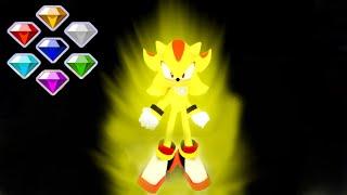 SONIC UNIVERSE RP *How to get ALL Chaos Emeralds* SUPER SHADOW! Roblox