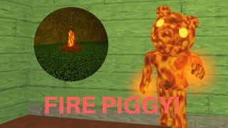 How To Get "Fire Piggy" Badge And Secret Morph In InfectedDevelopers's Piggy! [ Roblox ]