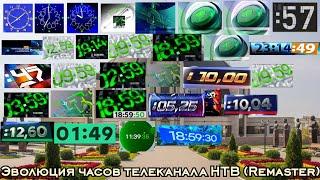 Эволюция часов телеканала НТВ (Remaster)