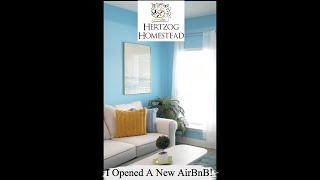 My Newest Airbnb Venture: Unveiling Hertzog Homestead Blue Cottages