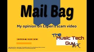 My opinion on Espen's scam video