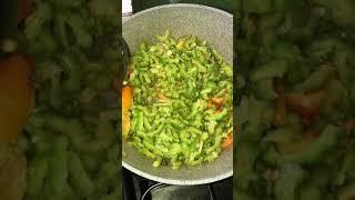 Ampalayang walang Pait | Ginisang Ampalaya with Egg #Shorts #GinisangAmpalaya #short