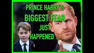 PRINCE HARRY'S BIGGEST FEAR - WHEN  PRINCE GEORGE TAKES OVER HIS ROLE