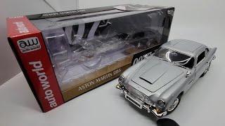 auto world 1965 Aston Martin DB5 1/18 Unboxing & First Impressions