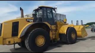 Caterpillar 980H - Demonstration movie @ Delta Machinery