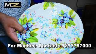 Disposable Paper plate making machine