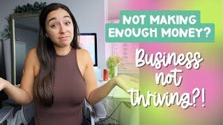 Why you're Not Making Money in your Business