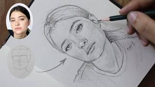 You don't need artistic talent! Learn to draw portraits in minutes