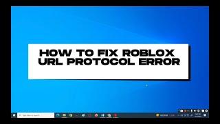 How To Fix Roblox Url Protocol